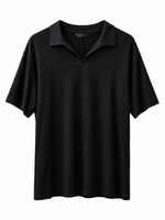 Premium Comfort Fit V-Neck Polo T-Shirt