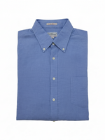 Men's Rugger Premium Cotton Long Sleeve Casual Shirt, Blue