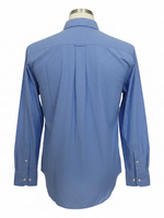 Men's Rugger Premium Cotton Long Sleeve Casual Shirt, Blue