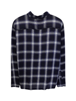 Men's Plaid Shirt – Classic & Lightweight, Navy