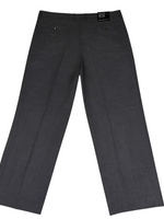 Men's Classic Wool Trousers – Refined Formal Elegance, Dark Grey