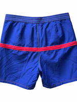 Men's Sailing Swim Shorts – Bold Navy with Spinnaker Print, Navy