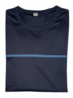 Men's Solid Crew Neck T-Shirt, Navy