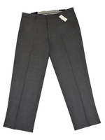 Men's Classic Wool Trousers – Refined Formal Elegance, Dark Grey
