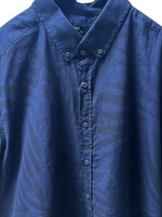 Men's Graphic Graphic Print Shirt – Lightweight & Stylish, Navy
