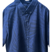 Men's Graphic Graphic Print Shirt – Lightweight & Stylish, Navy