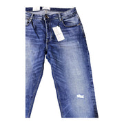 Men's Slim Fit Distressed Jeans