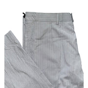 Men's Solid Wide-Leg Trousers – Sleek & Versatile, Light Grey