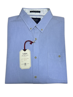 Men's Formal Shirt – Classic Regular Fit, Light Blue