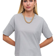 Women's Crew Neck Cotton T-Shirt – Everyday Essential
