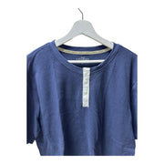 Men's Henley T-Shirt – Classic Comfort & Style, Navy