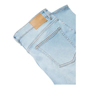 Men's Skinny Fit Light Wash Blue Jeans – Sleek & Modern Denim
