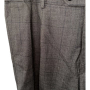 Men's Striped Wool Trousers – Classic & Sophisticated, Brown