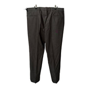 Men's Solid Wool Trousers – Elegant & Timeless, Brown