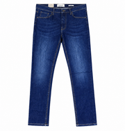 Men's Skinny Fit Stretch Jeans, Dark Blue