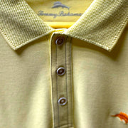 Men's Solid Polo T-Shirt – Classic, Beach Sun Yellow