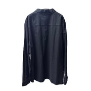 Men's Winter Casual Shirt – Premium Cotton, Black