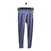 Women's Acid-Wash Blue Seamless Leggings – Sculpt & Comfort