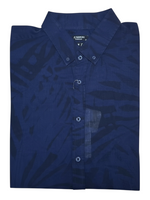 Men's Graphic Graphic Print Shirt – Lightweight & Stylish, Navy