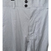 Men's Solid Wide-Leg Trousers – Sleek & Versatile, Light Grey