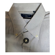 Men's Checkered Shirt – Timeless & Versatile, Off-White