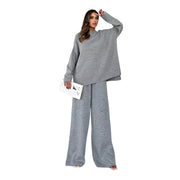 Women's Two-Piece Knit Lounge Set – Effortless Comfort
