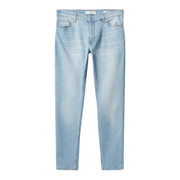 Men's Skinny Fit Light Wash Blue Jeans – Sleek & Modern Denim