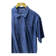 Men's Silk Shirt – Luxe & Breezy, Navy
