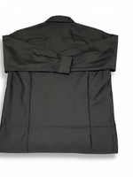 Men's Classic Solid Long Sleeve Comfort Fit Formal Shirt, Black