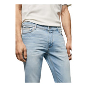 Men's Skinny Fit Light Wash Blue Jeans – Sleek & Modern Denim