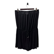 Women's Strapless Black Playsuit – Effortless Summer Style