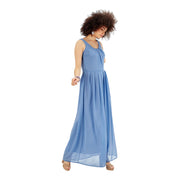 Women's Elegant Chiffon Maxi Dress – Effortless Grace