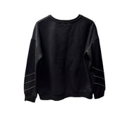Women's Black Sequin Sweatshirt – Cozy & Chic Style