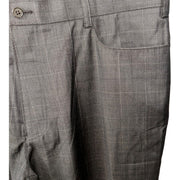 Men's Checkered Wool Blend Trousers – Timeless Occasion Wear