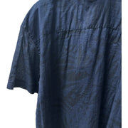 Men's Graphic Graphic Print Shirt – Lightweight & Stylish, Navy