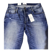 Men's Slim Fit Distressed Jeans