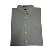 Men's Casual Shirt – Classic Regular Fit, Dark Grey