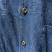 Men's Silk Shirt – Luxe & Breezy, Navy