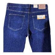 Men's Skinny Fit Stretch Jeans, Dark Blue