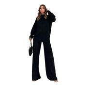 Women's Two-Piece Knit Lounge Set – Effortless Comfort