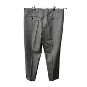 Men's Patterned Wool Trousers – Sophisticated & Timeless, Grey