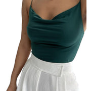 Women's Spaghetti Strap Crop Top – Sleek & Stylish