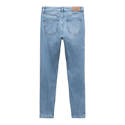 Women's Mid-Rise Sculpt Blue Jeans – Flattering Skinny Fit
