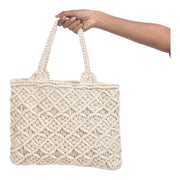 Handmade Macramé Tote – Bohemian Elegance & Artisanal Craft