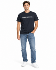Men's T-Shirt – Reflective Logo Crew Neck