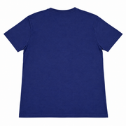 Men's T-Shirt – Navy Cotton Henley Classic