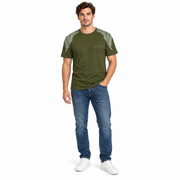 Men's T-Shirt – Wing Graphic Crew Neck