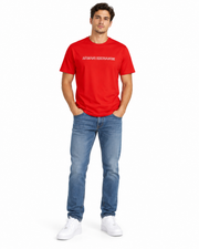 Men's T-Shirt – Reflective Logo Crew Neck
