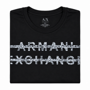 Men's T-Shirt – Iconic Logo Streetwear Style, Black