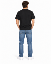 Men's T-Shirt – Iconic Logo Streetwear Style, Black